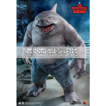 Suicide Squad Movie Masterpiece akčná figúrka 1/6 King Shark 35 cm